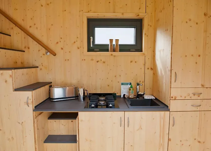 Tiny House Nature 1 Innenlage - Tiny Village Harlesiel *