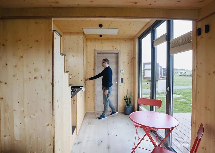 Nyaraló Tiny House Nature 1 Innenlage - Tiny Village Harlesiel *