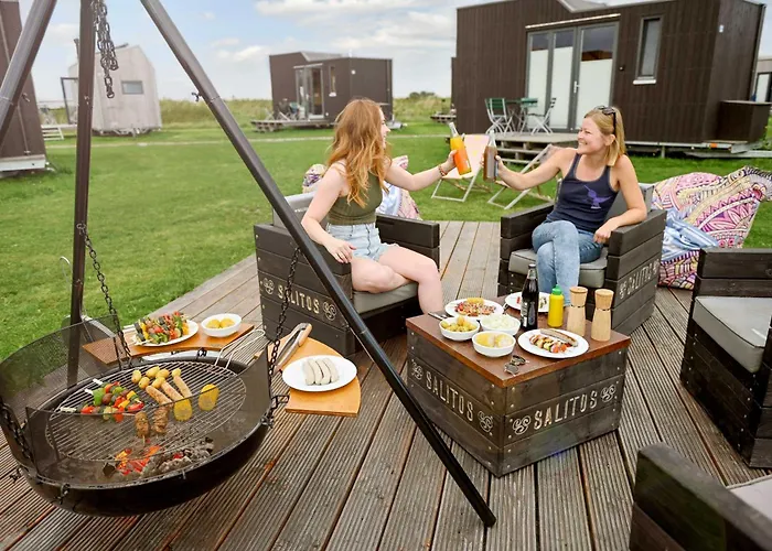 Tiny House Nature 1 Innenlage - Tiny Village Harlesiel * Carolinensiel